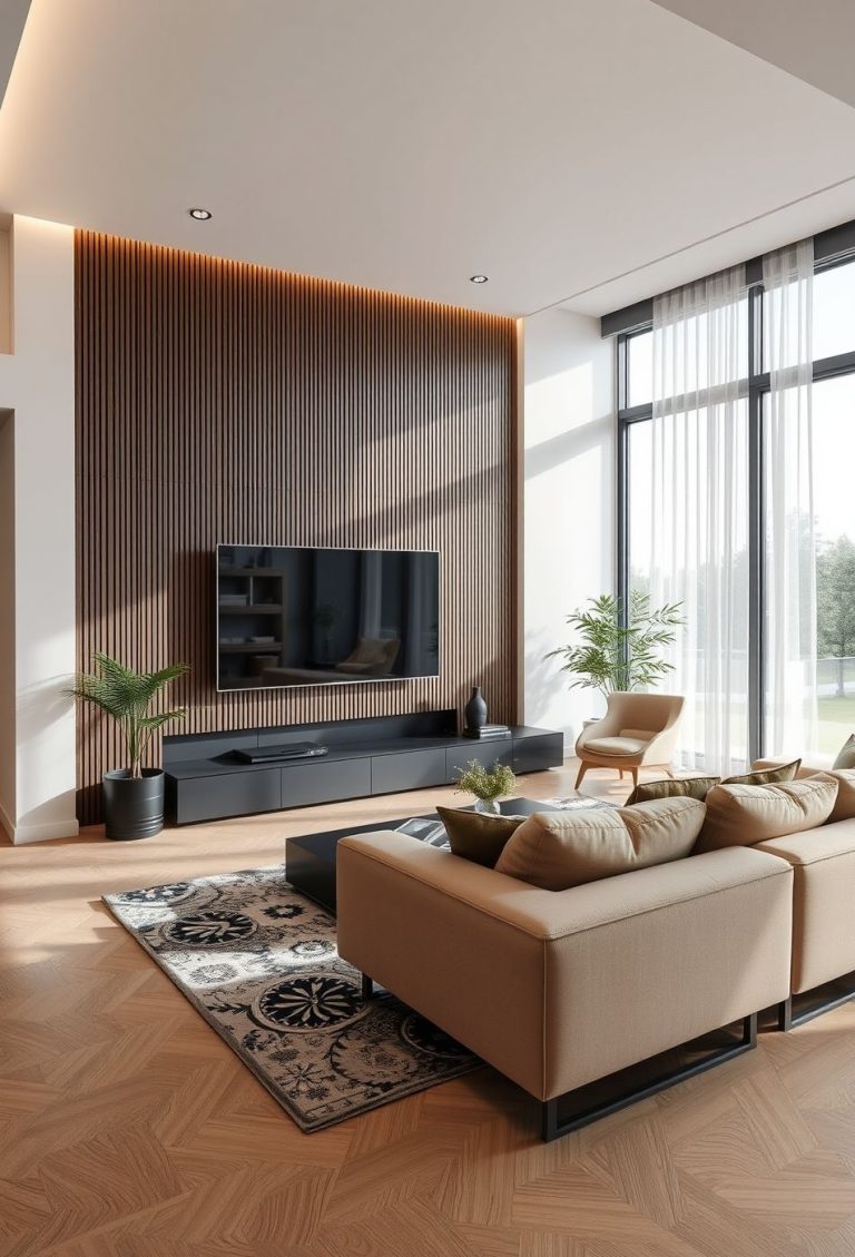 24 Soluzioni per Soggiorni Moderni con Smart TV