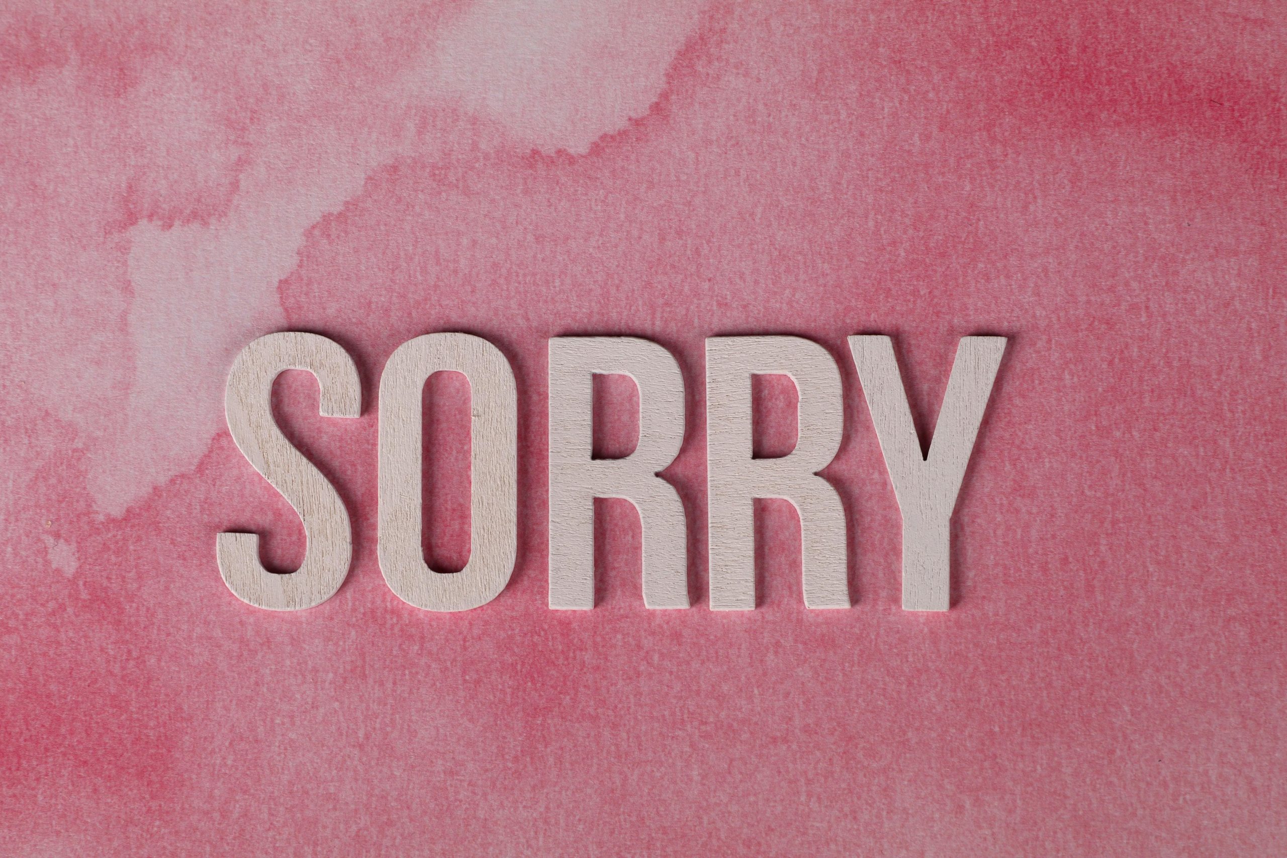 apology sincere forgiveness sorry regret
