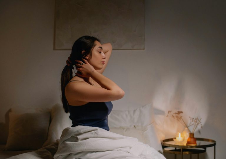 evening meditation sleep peaceful serene bedtime