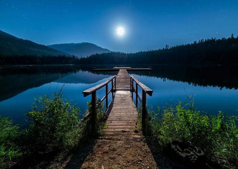 full moon good night messages