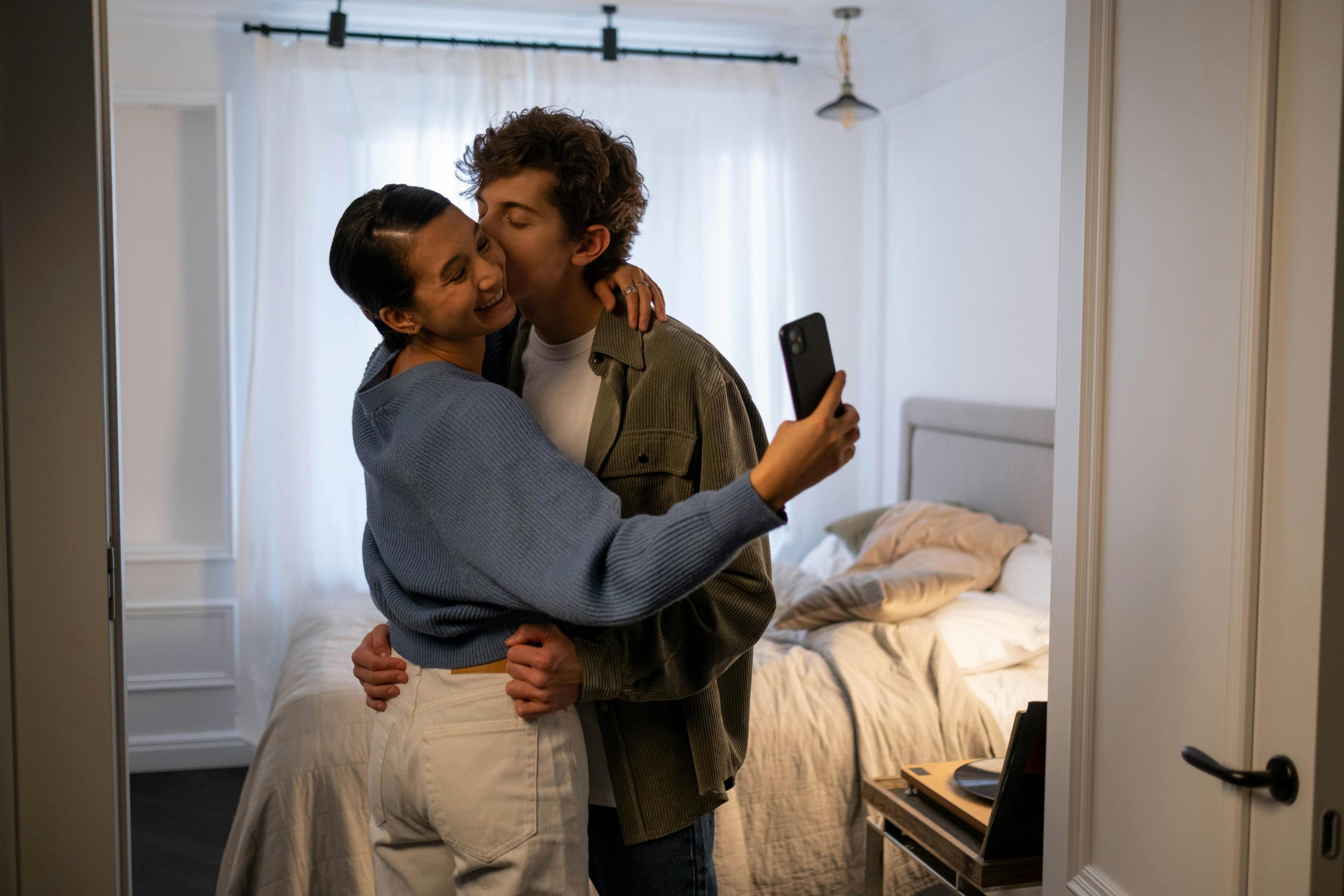 good morning boyfriend love couple romance