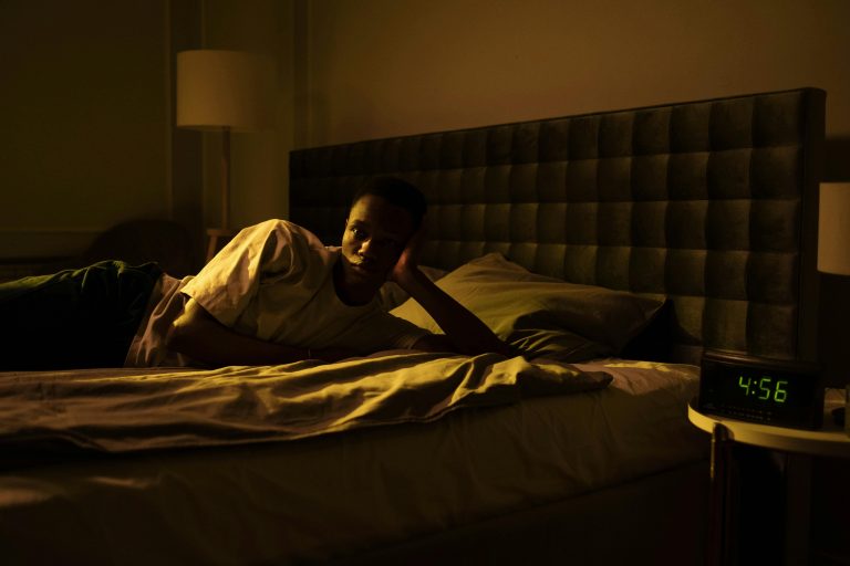 insomnia reflection positive thinking nighttime thoughts