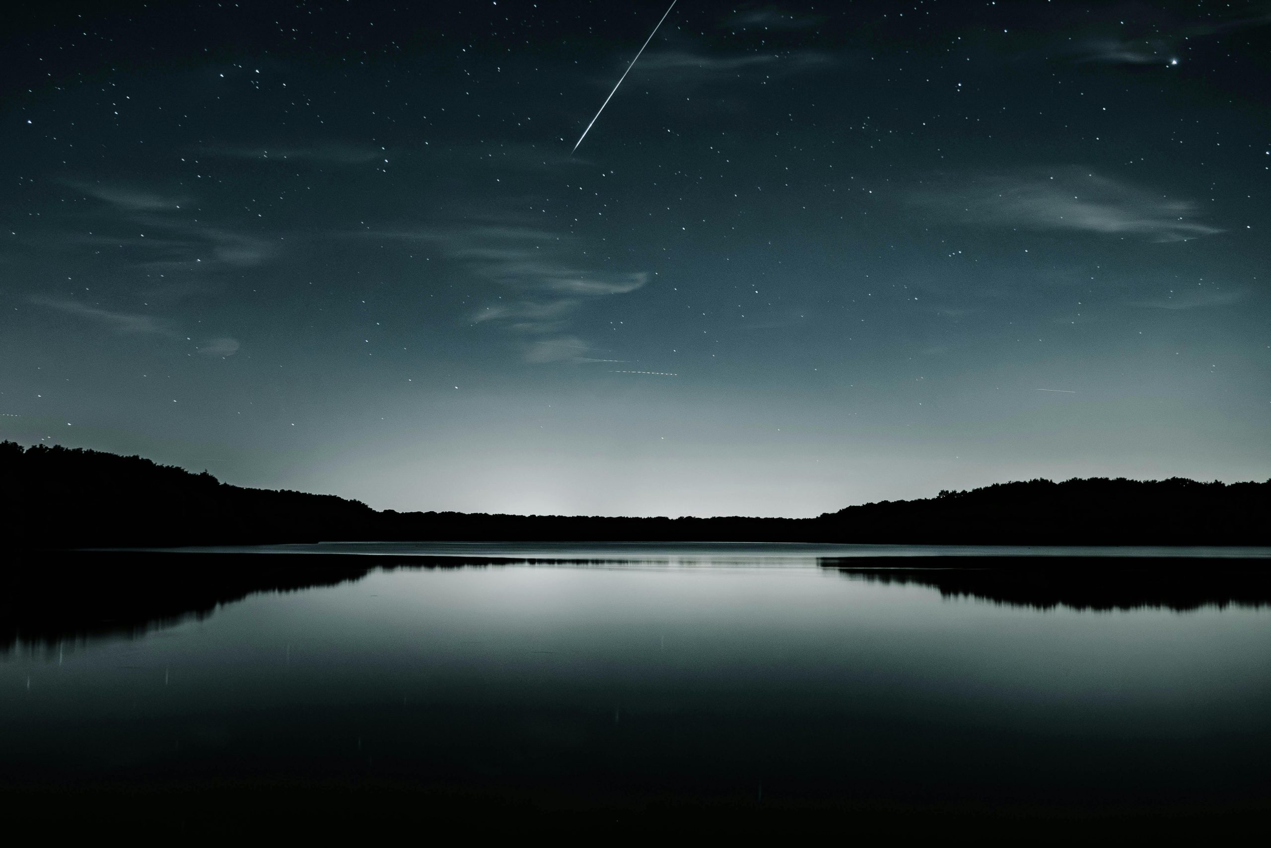 night sky stars shooting stars starry night