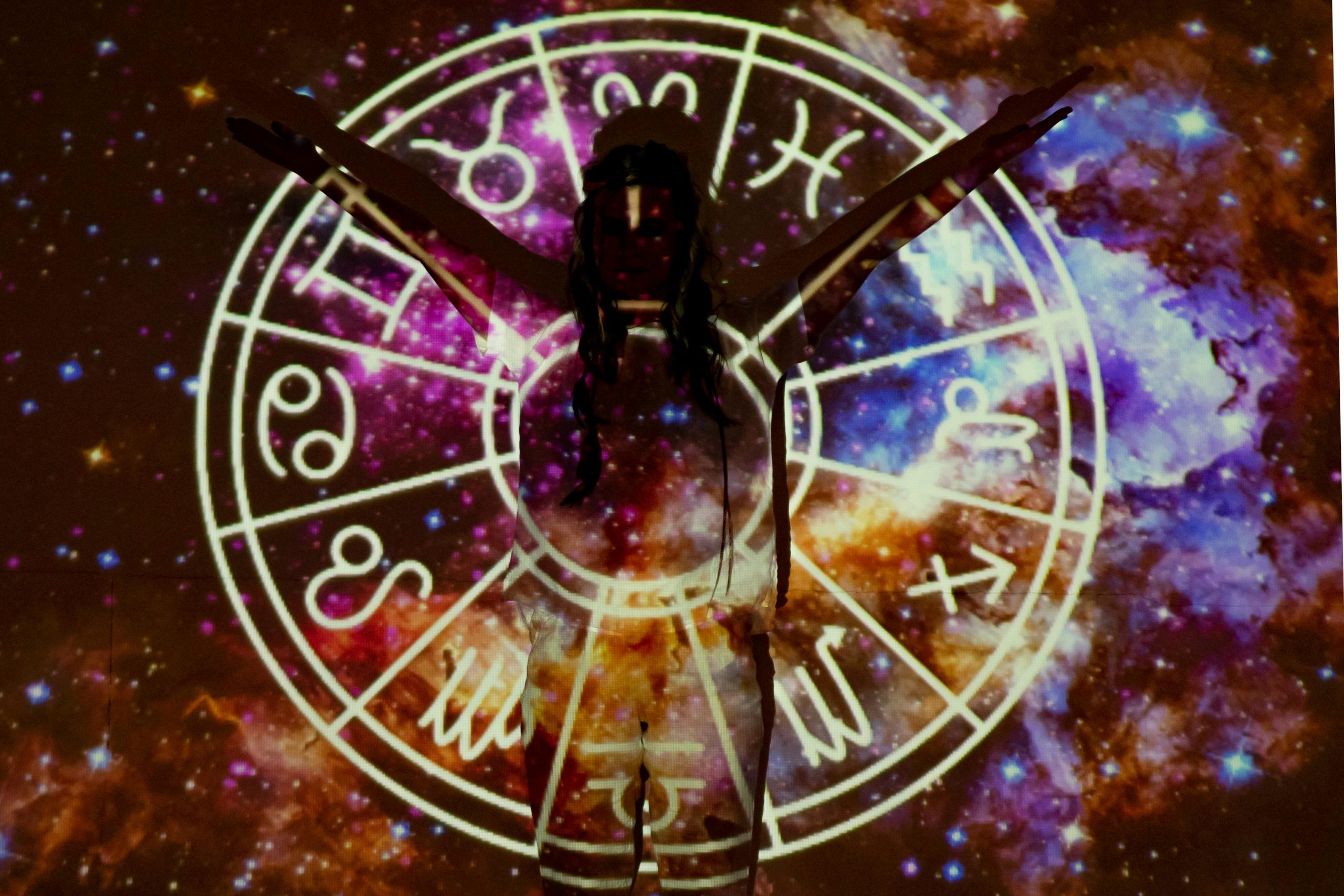 night spiritual connection meditation stars