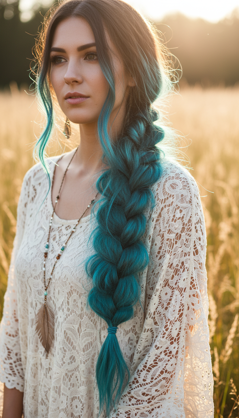 17 Boho Braids Hairstyles Color