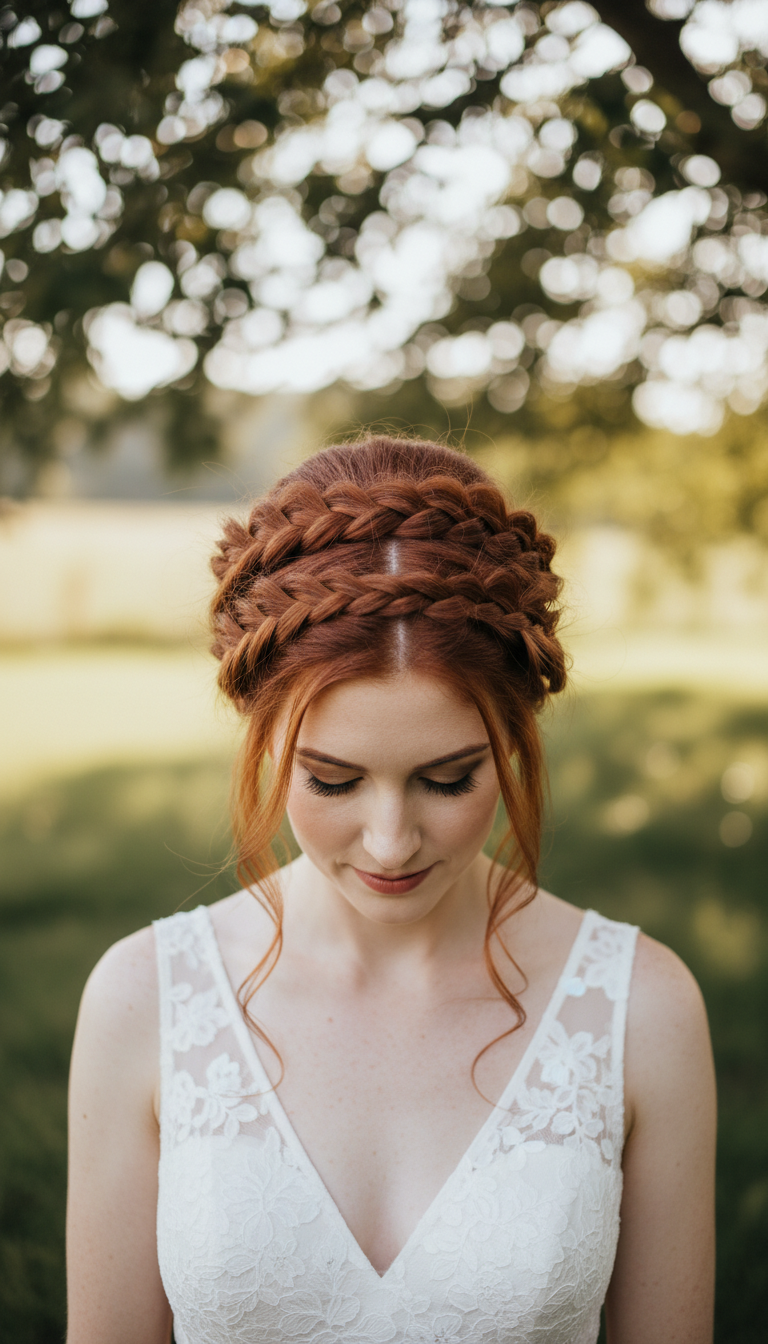 Braided Crown (Milkmaid Braid)