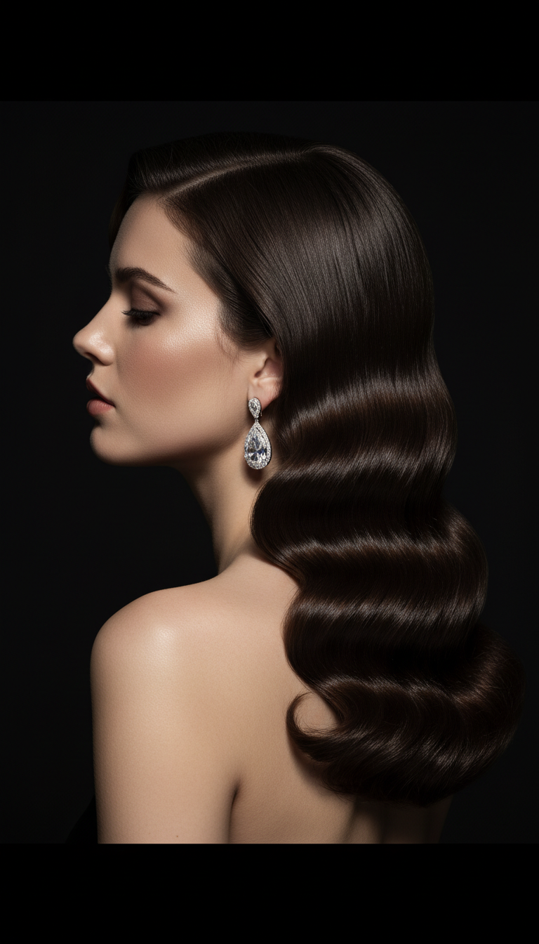 Voluminous Hollywood Waves