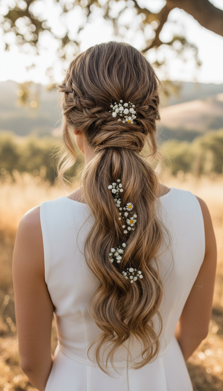 Bohemian Braided Ponytail