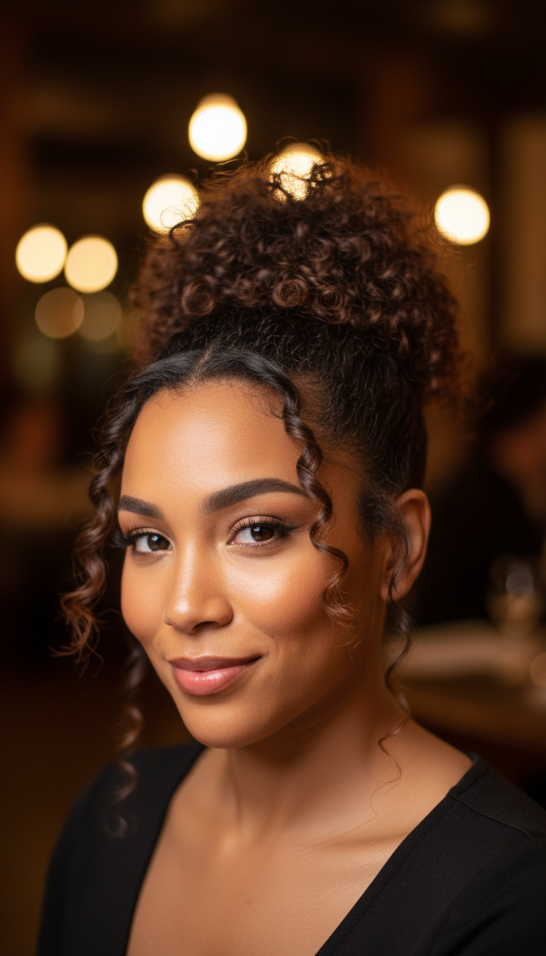 12 Date Night Hairstyles Curly Hair