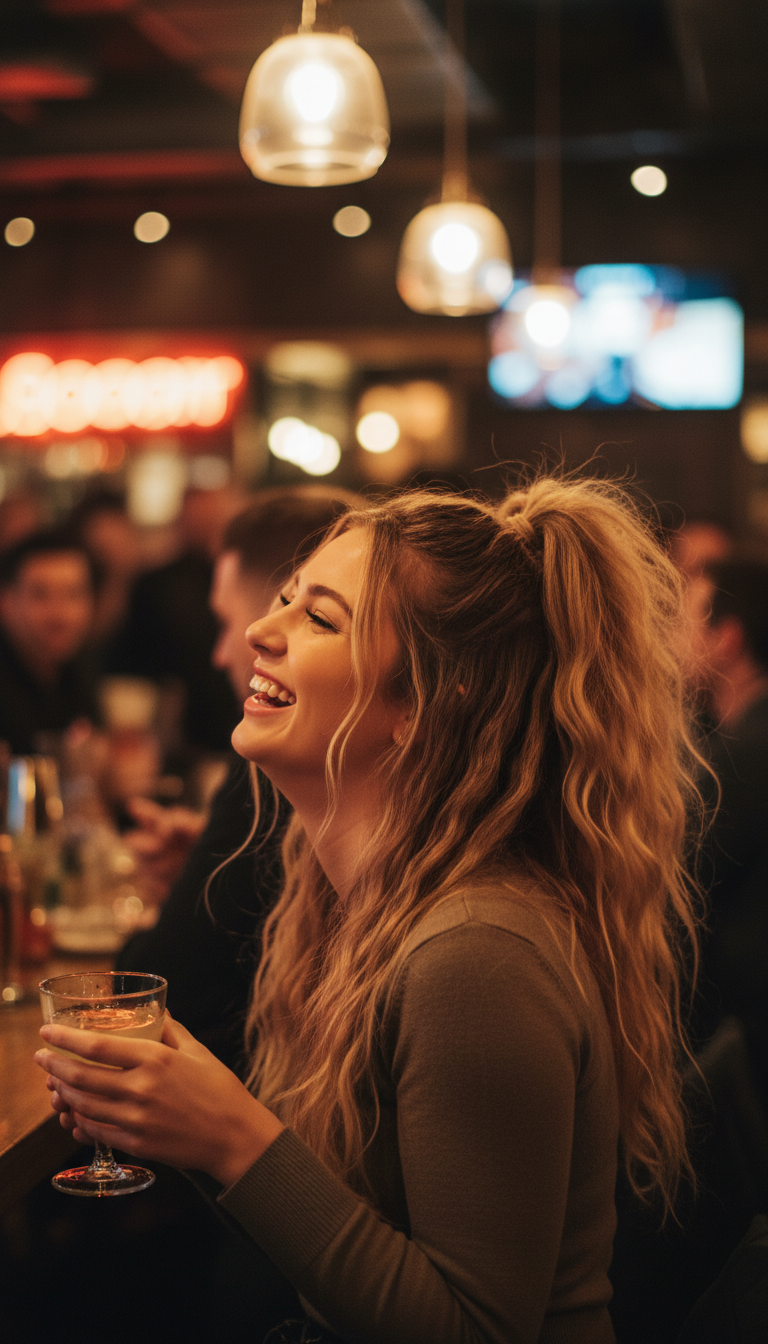 Playful Textured High Pony