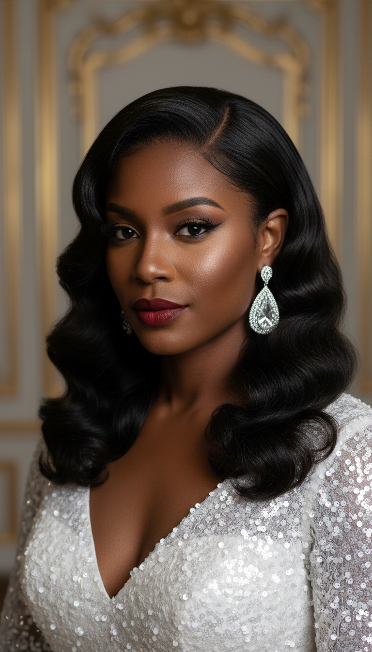 Vintage Hollywood Glam Curls