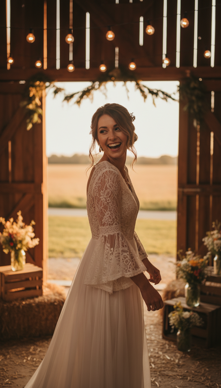 The Whimsical Messy Bun with Tendrils