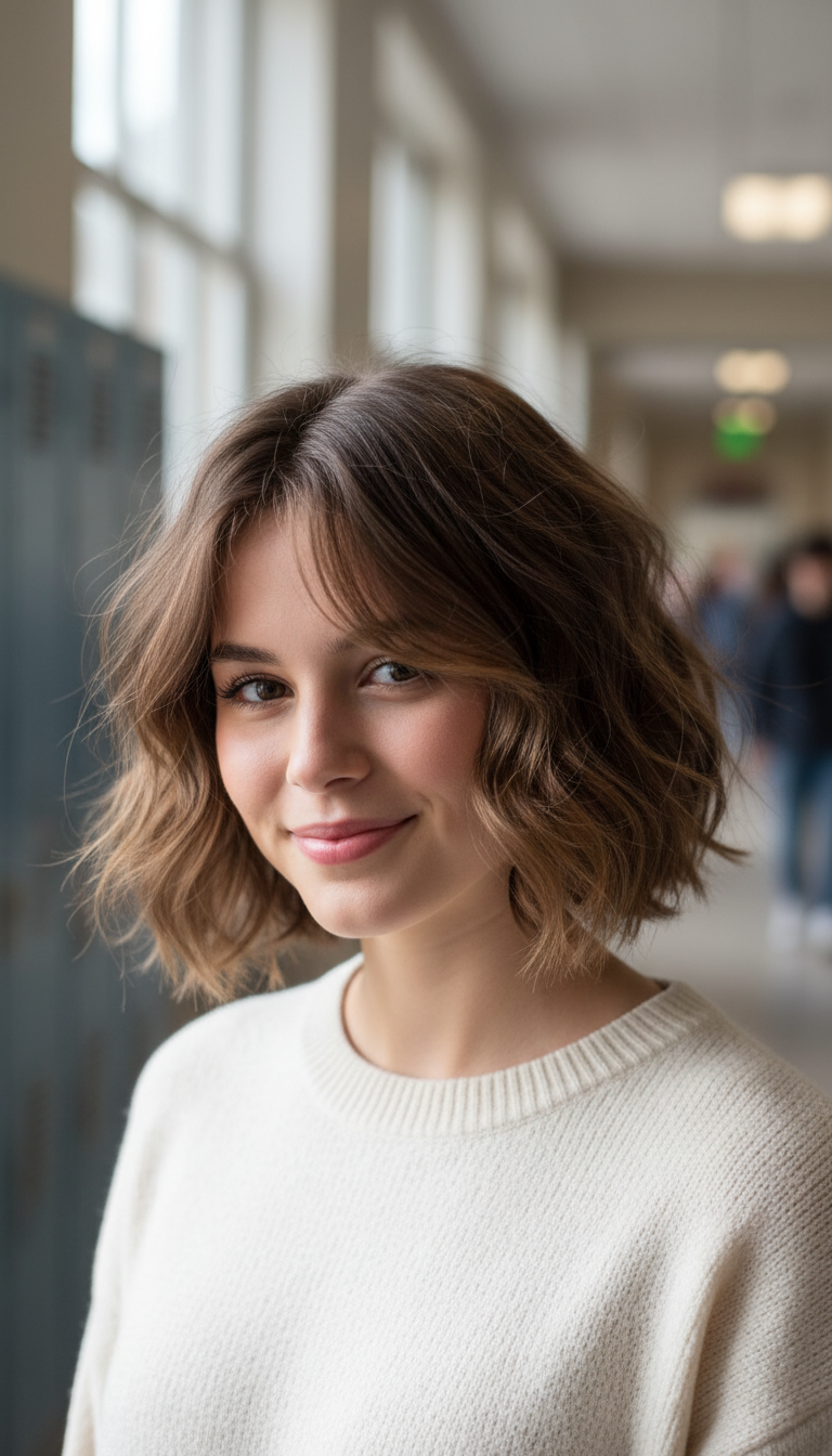 15 Wolf Cut Hairstyles Short For School