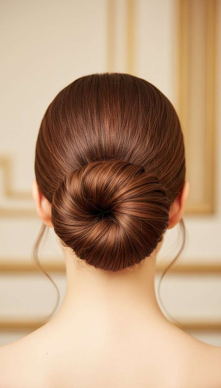 The Elegant Chignon Twist