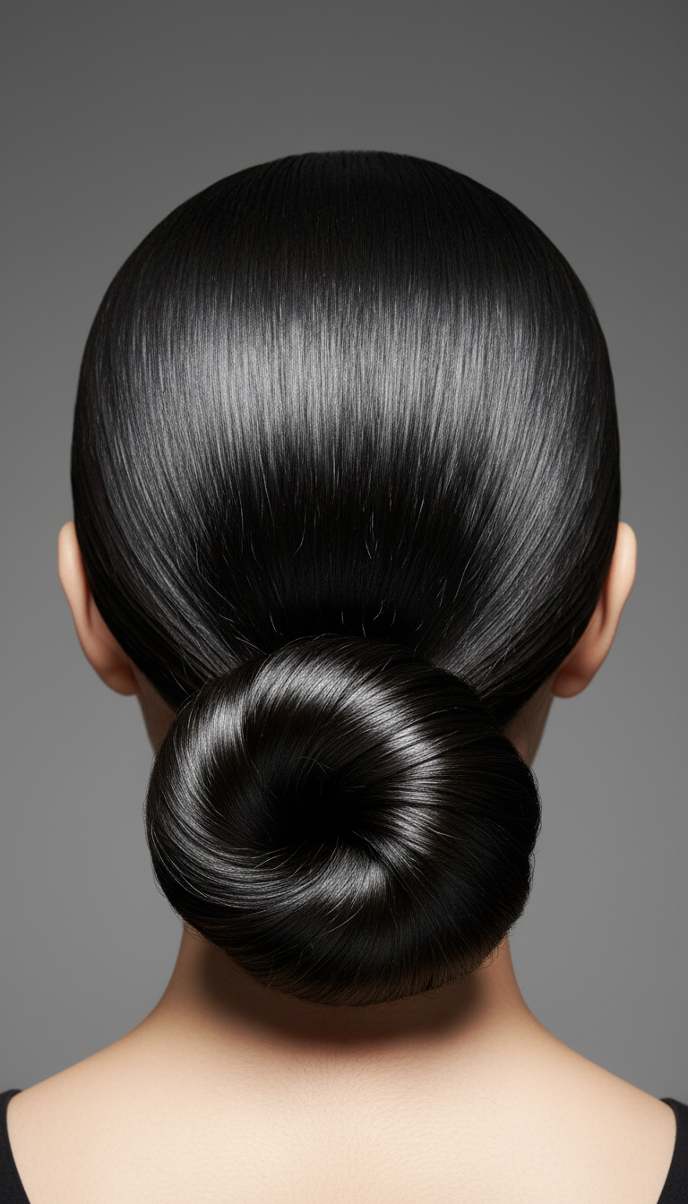 The Sculpted Twist Bun