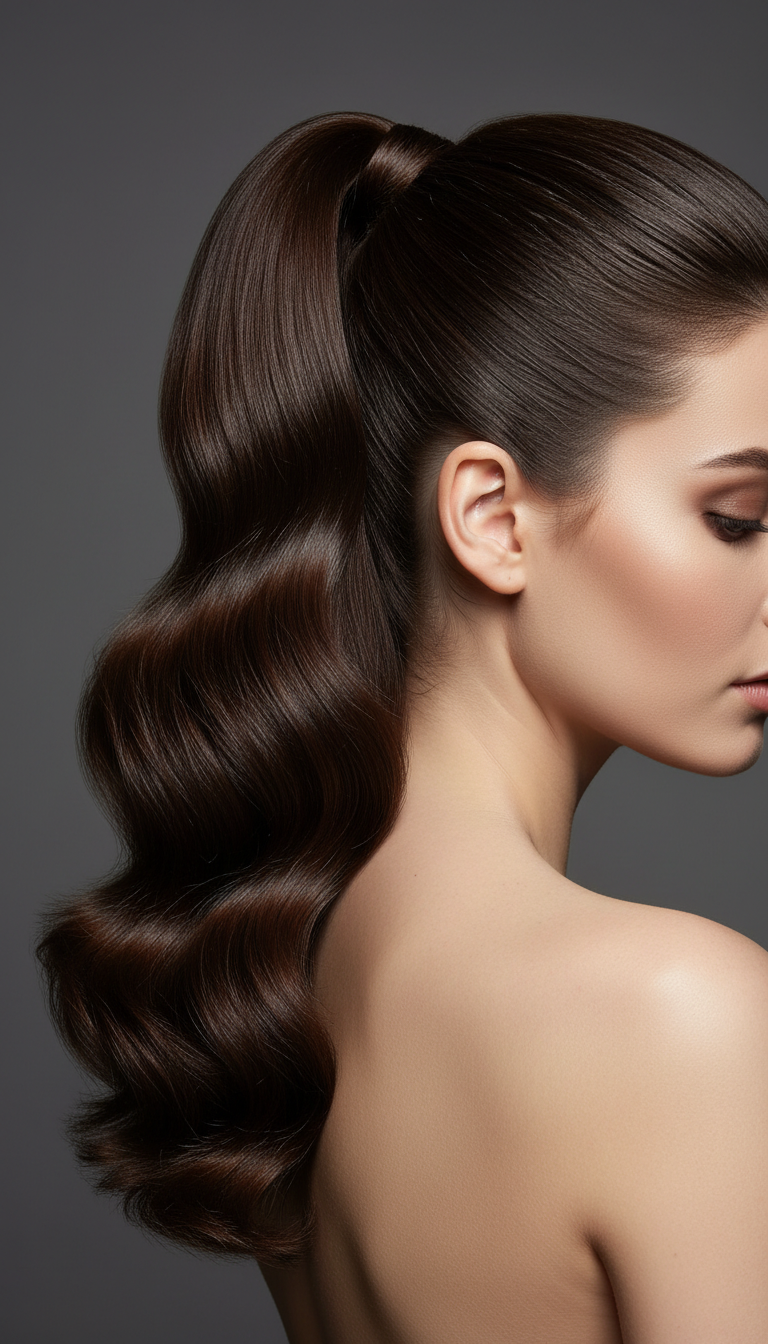 13 Clean Girl Hairstyle Half Down