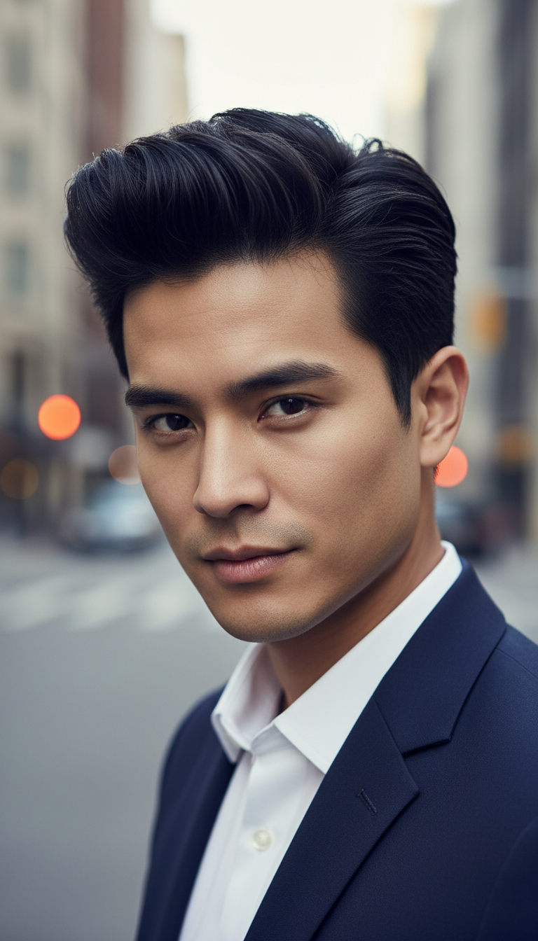 Classic Pompadour Reimagined